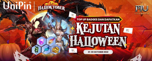 Halloktober! Top Up Badges MU ORIGIN 2 dan Dapatkan Kejutan Halloween 🎃